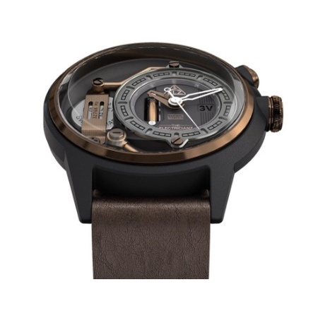 Quartz Watch Skeleton ELECTRICIANZ The Mokaz