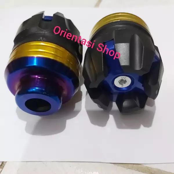 [PROMO] JALU AS RODA DEPAN CNC Model bulat PELANGI 2 TONE UNIVERSAL