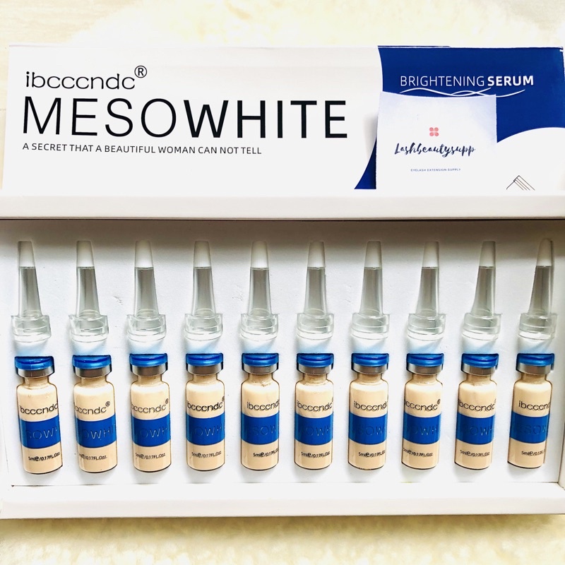 MESOWHITE IBCCCNDC SERUM BB GLOW 1 BOX