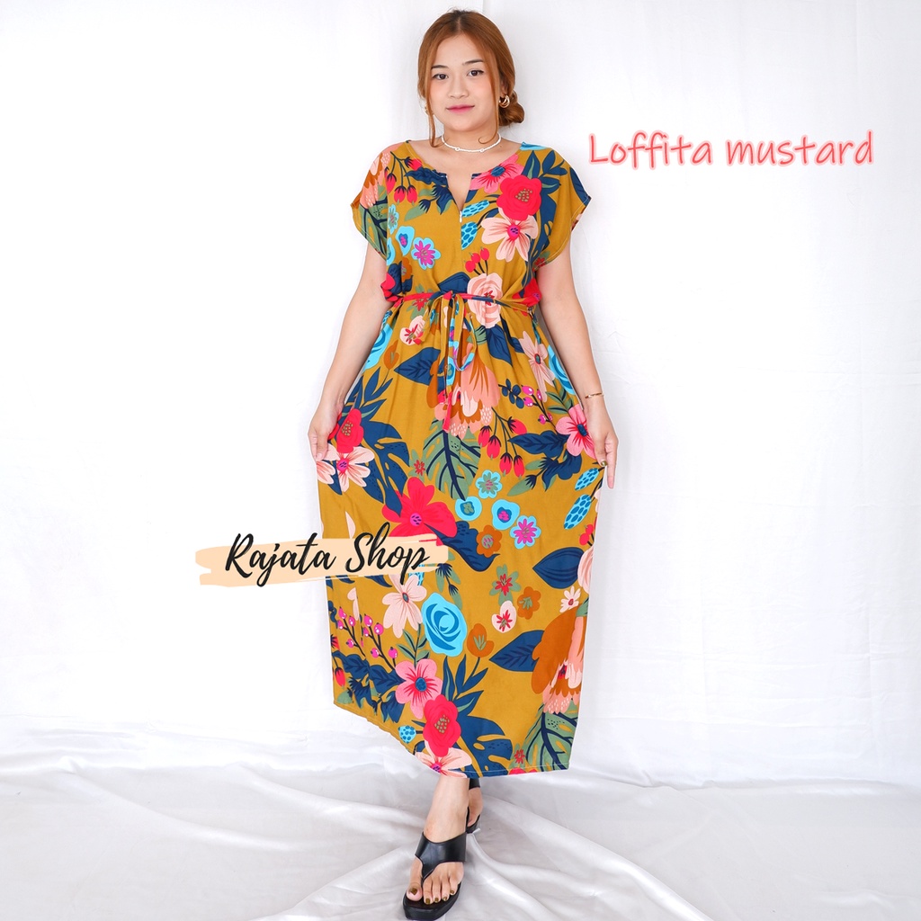 DASTER BALI BUSUI SEMATA KAKI-DTL LOFFITA MUSTARD
