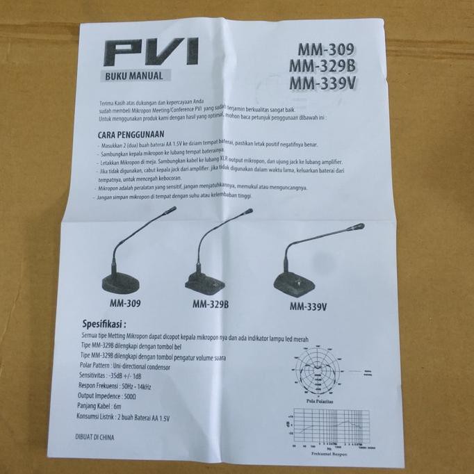 Mic Meeting Podium Pvi Mm-309, Pvi Mm 309, Pvi Mm309 Jimaud54 Ayo Beli