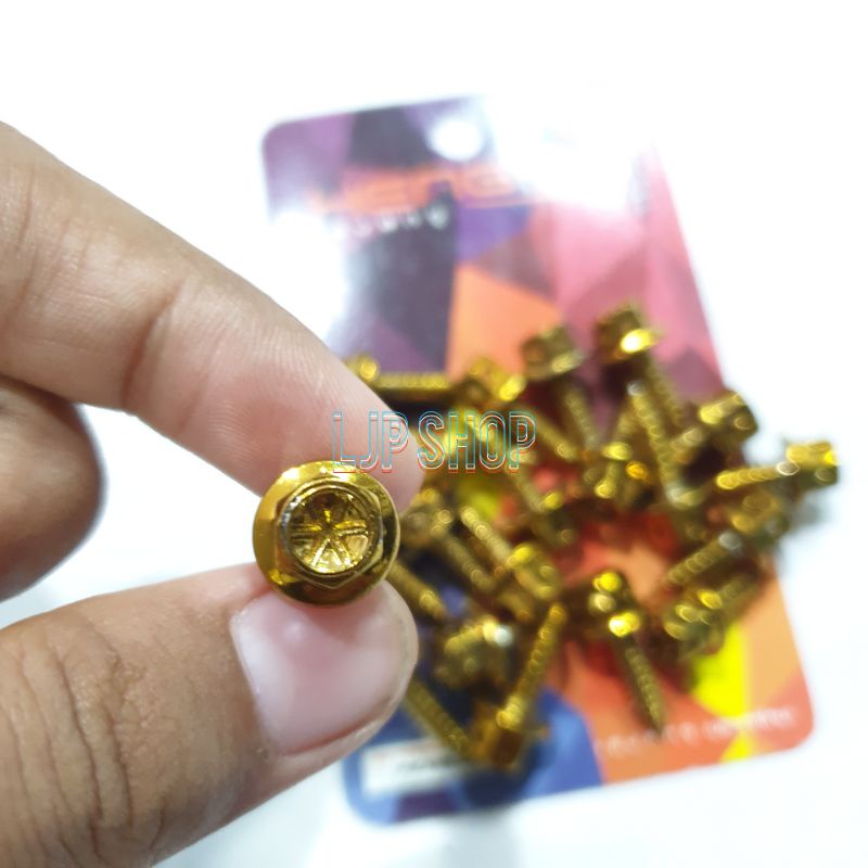 BAUT BODY PROBOLT YAMAHA ISI 20 PCS HENG NMAX PCX LEXI MIO FINO