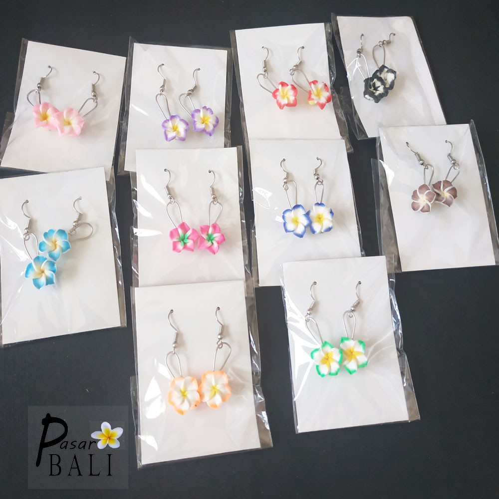 Anting Anak Bunga Kamboja |Jepun