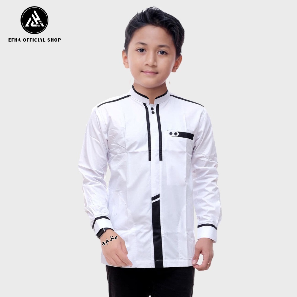 BISA COD- baju koko anak sd-smp/ baju koko anak usia 8 - 15 tahun/ baju koko anak warna navi