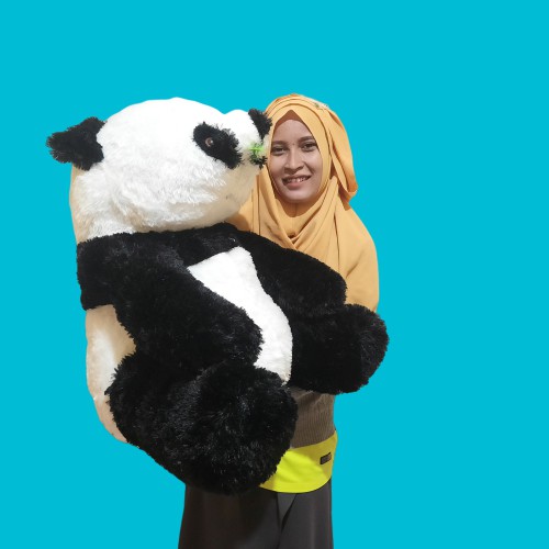 Boneka panda JUMBO rumput  MURAH