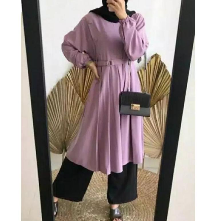 "AMD.14My22l" Arumi Tunik | baju tunik| baju muslim | baju wanita | tunik tertunik muslim | tunik