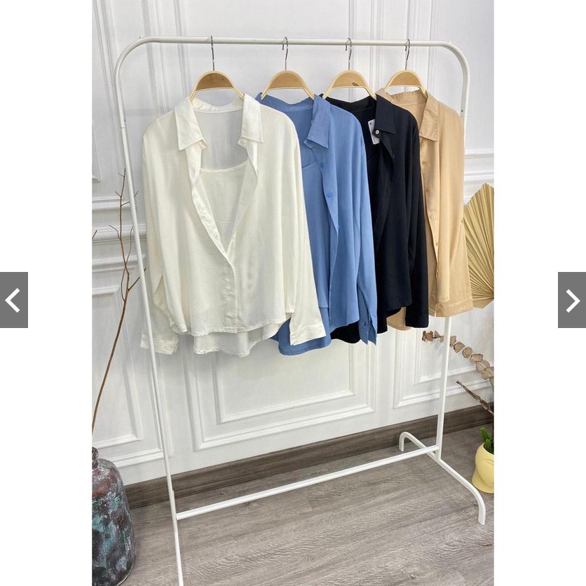 BEFAST - ZEC Atasan ZERSA / Zelifa Top (Luaran Saja) / Kemeja Polos Casual / Kemeja Bisa Buat Outer / Kemeja Formal / Kemeja Kantor Terlaris
