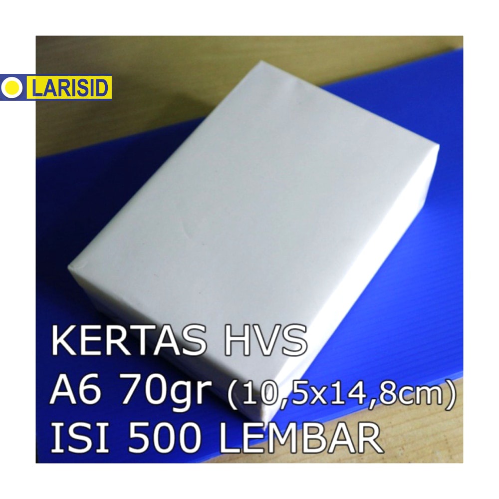 

KERTAS HVS UKURAN A6 105X148CM SATU PACK ISI 500 LEMBAR