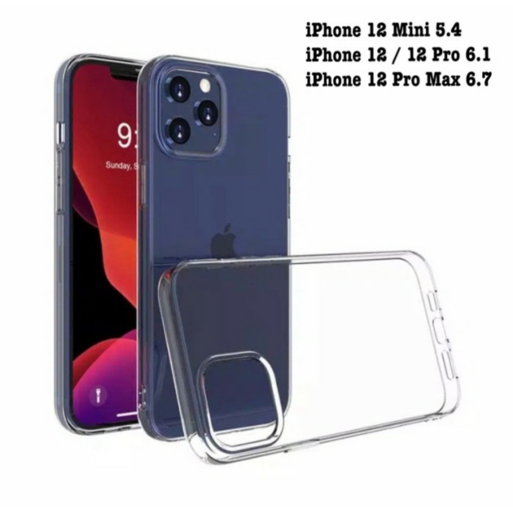 CLEAR case iphone 7 8 7+ 8+ Se2 X XR XS MAX 11 11 pro 11 pro max  12 13 mini 12 13 14 pro max 14 plus casing cover SOFT transparan