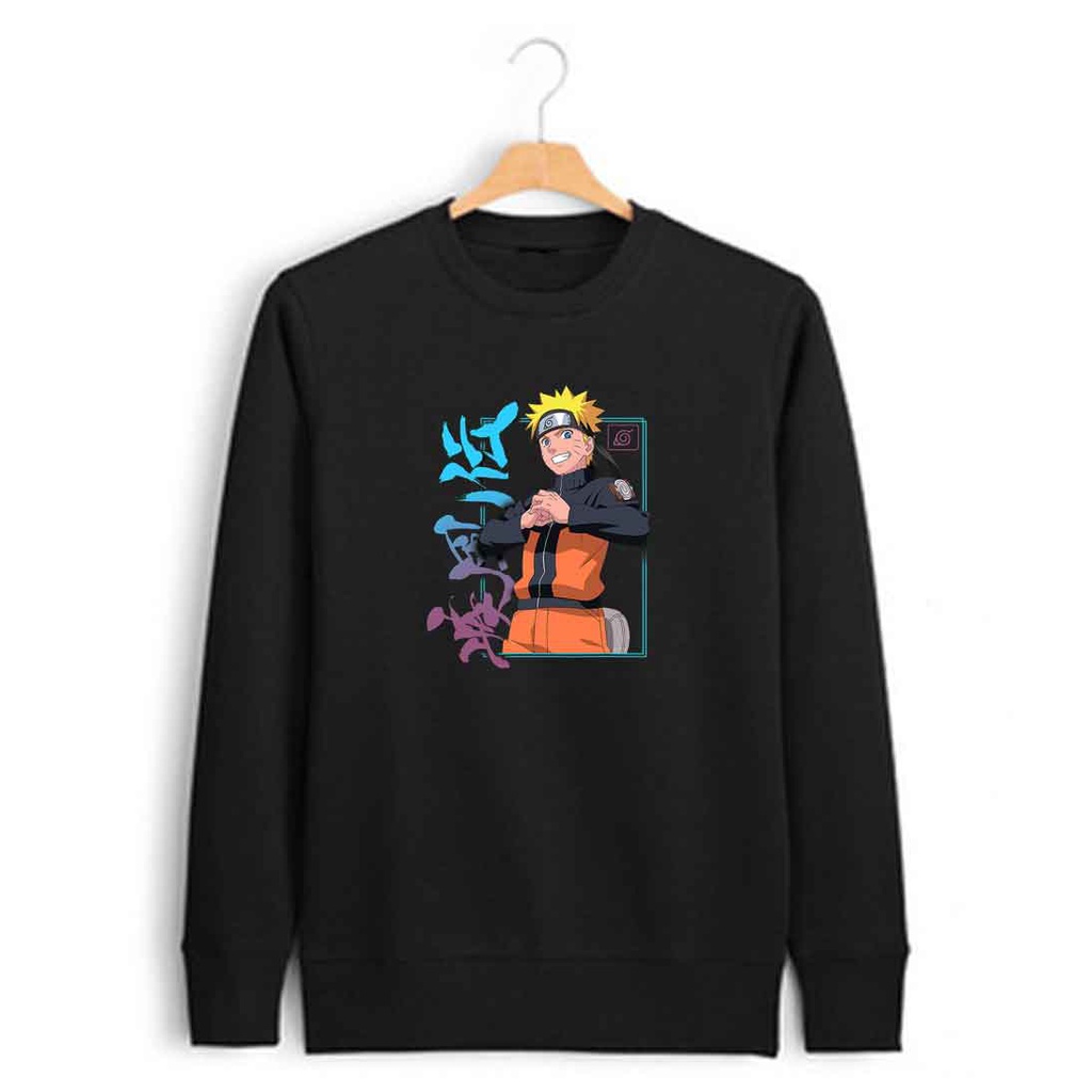 KAOS LENGAN PANJANG/ KAOS ANIME/ SWEATER ANIME NARUTO