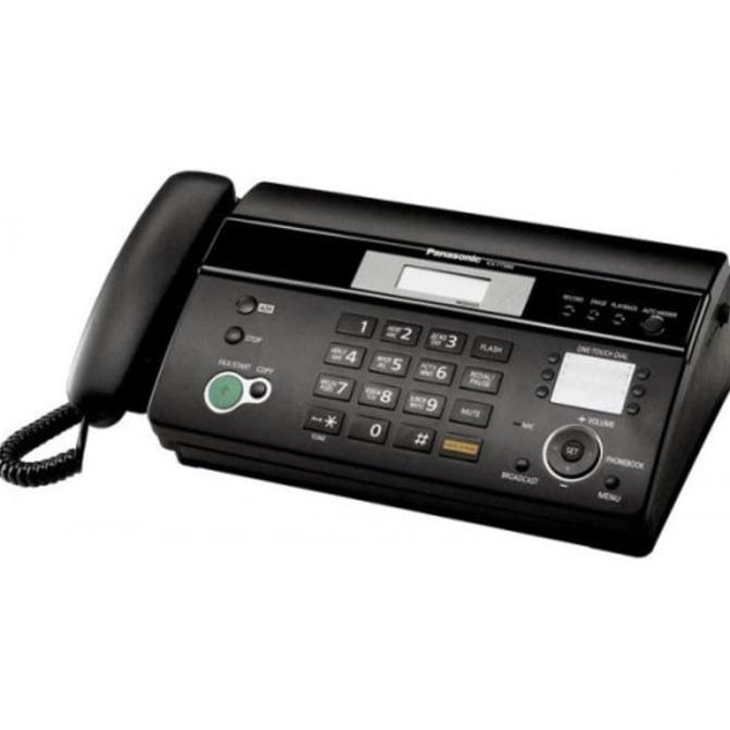 Fax Panasonic Kx-Ft987 Black Second Bekas Thermal Paper katamsojay44 Ayo Beli
