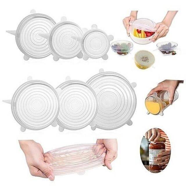 FOOD COVER 6 IN 1 STRETCH BOWL COVER LID KARET PENUTUP MAKANAN