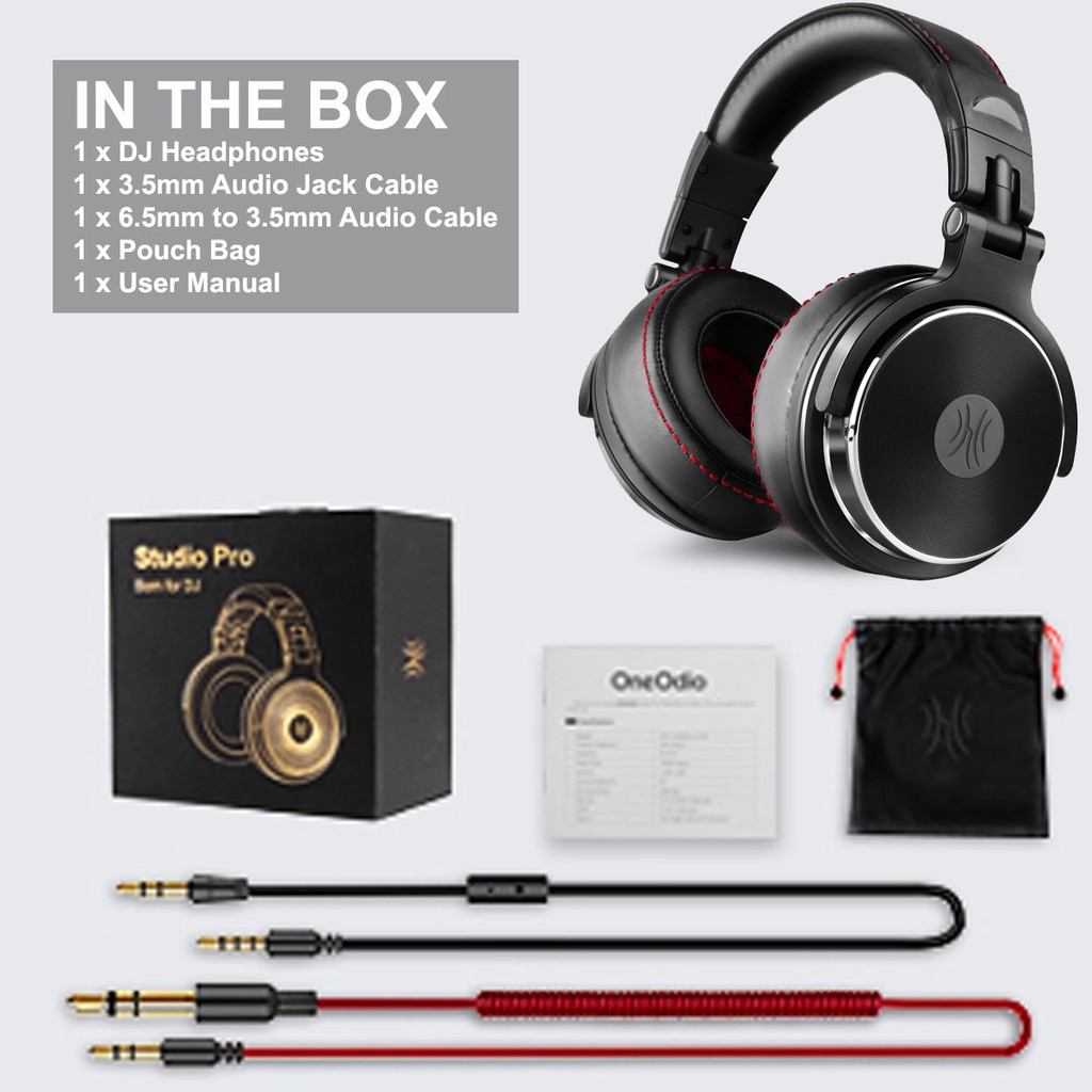 one audio studio dj headphones
