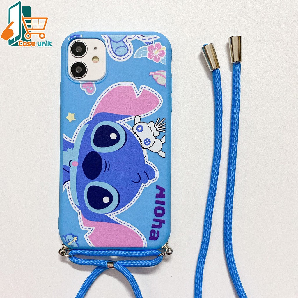 SS161 case slingcase lanyard STITCH oppo f1s a59 a3s a5s a7 a11k a12 a5 a9 2020 a31 a8 CS2306