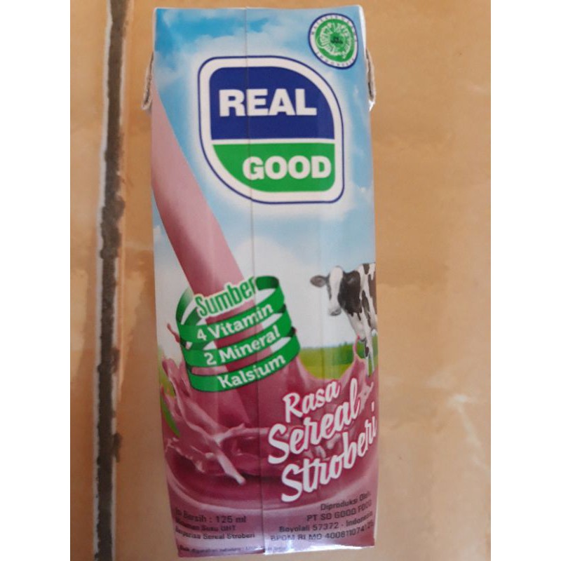 

Susu Real Good 125ml