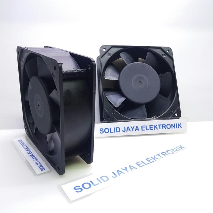 Kipas AC 220V 8x8 CM - Fan AC 220 Volt - Kipas Pendingin Elektronik - Fan AC 220 VOLT