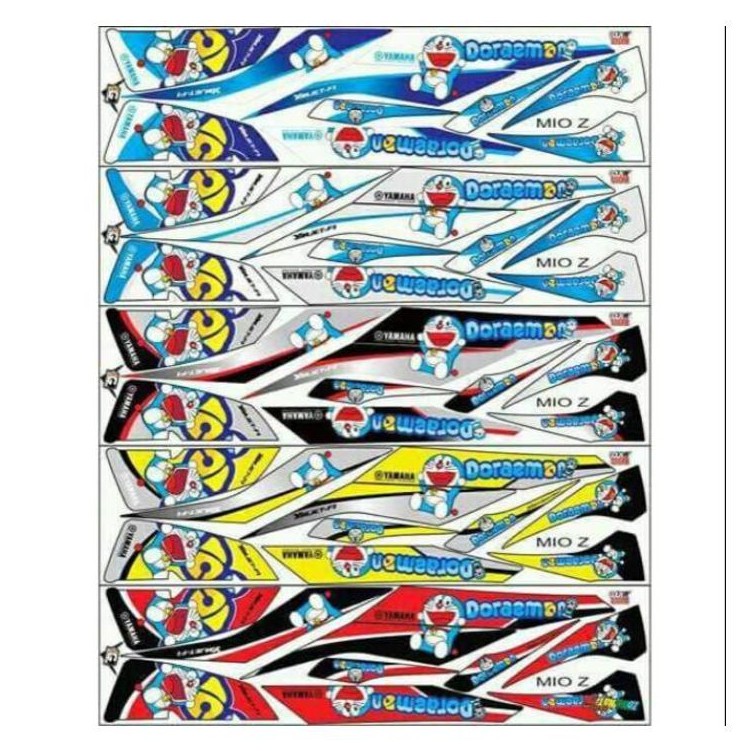 Striping Motor Mio M3 DORAEMON STIKER Mio Z stiker motor mio 125 termurah VARIASI MIO M3 2020 THAILO