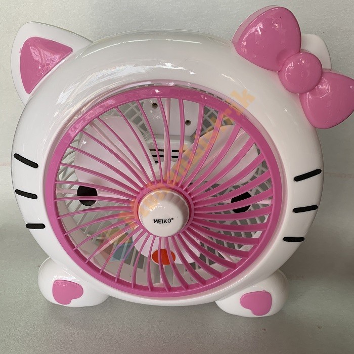 Kipas Angin 8&quot; Inch Karakter Hello Kitty Angin Kuat Box Fan Karakter