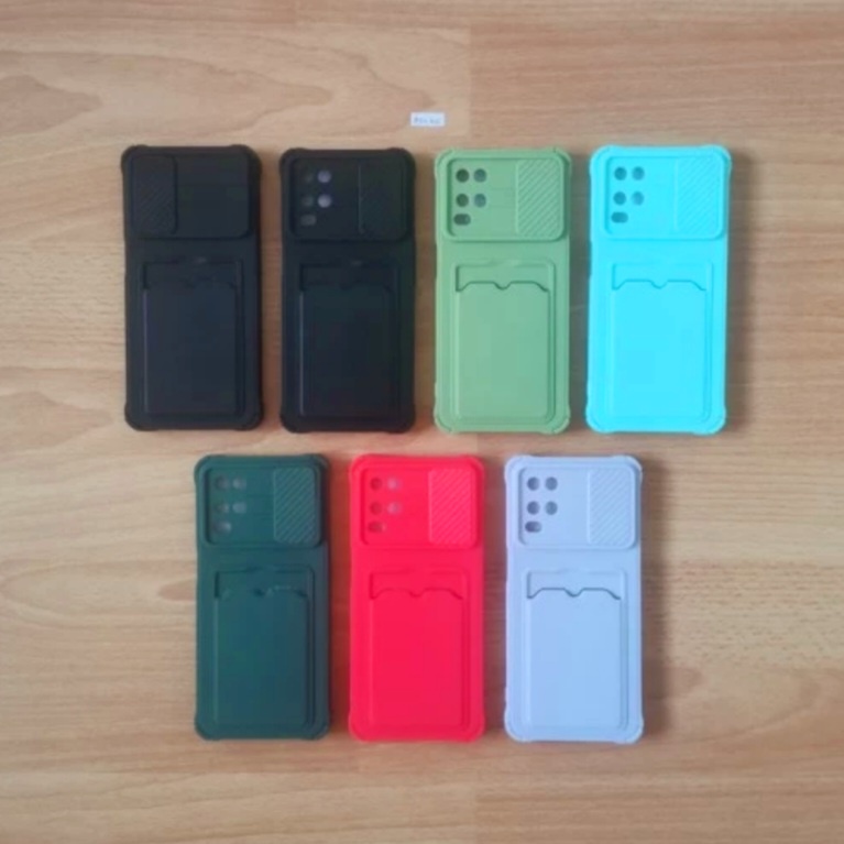 Case Oppo CPH2239 Softcase Camera Sliding Card Pocket Oppo A54 4G