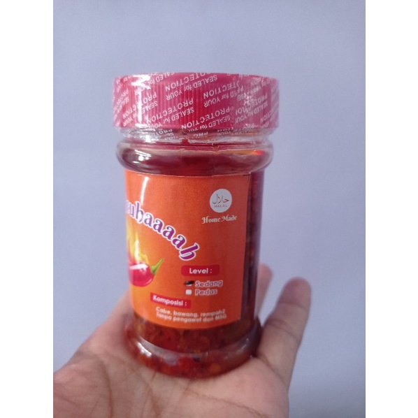 

Sambel Bawang Original Tanpa Pengawet Dan MSG Paket 3 6 Botol Pedas