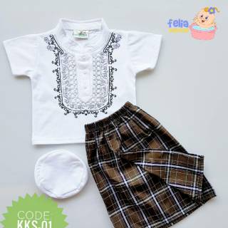BAJU KOKO BAYI MURAH NEWBORN / BAJU MUSLIM BAYI / AQIQAH