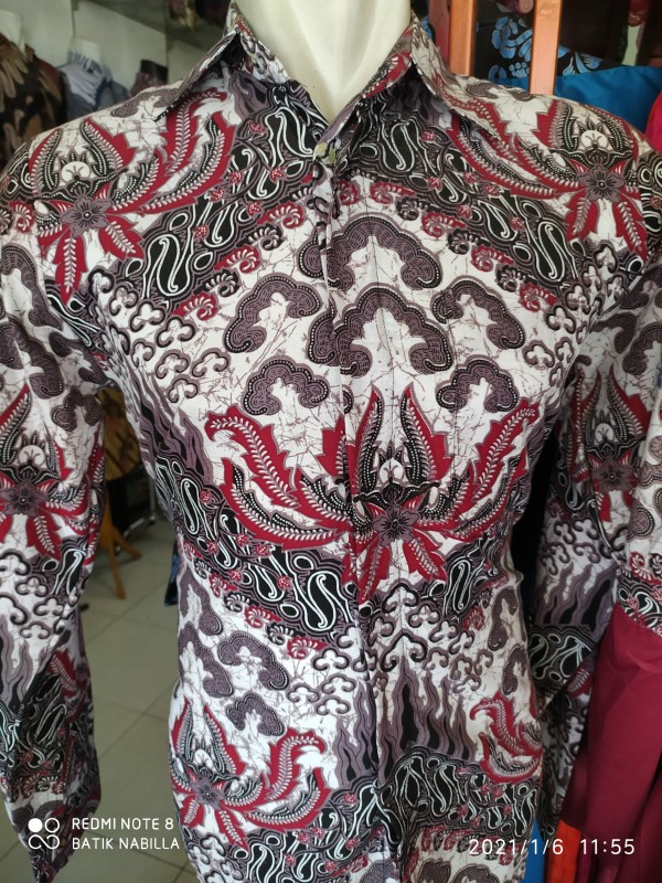 Gamis Batik Kebaya Wanita Couple Pasangan Suami Istri Keluarga Muslim Syari Kekinian Terbaru Nbl03