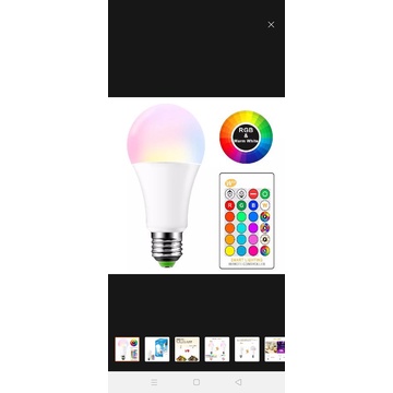 LAMPU LED WARNA WARNI REMOTE