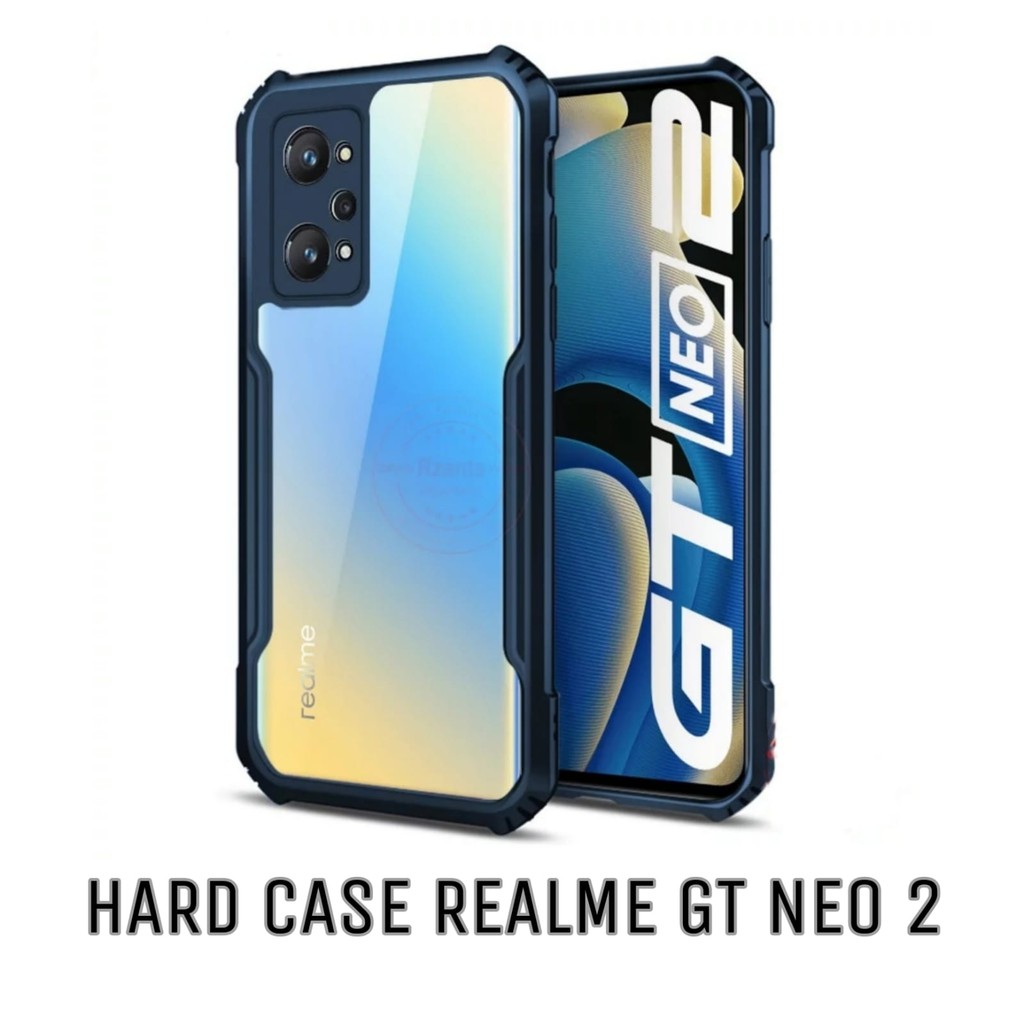 Case REALME GT NEO 2 Hard Case Fusion Armor Transparant Casing Handphone