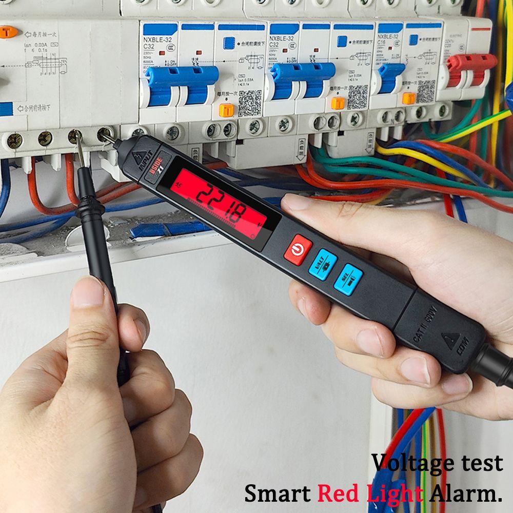 POPULAR Populer Voltage Detector Tester BSIDE Z1 Live wire Continuity test True RMS Smart pen Listrik