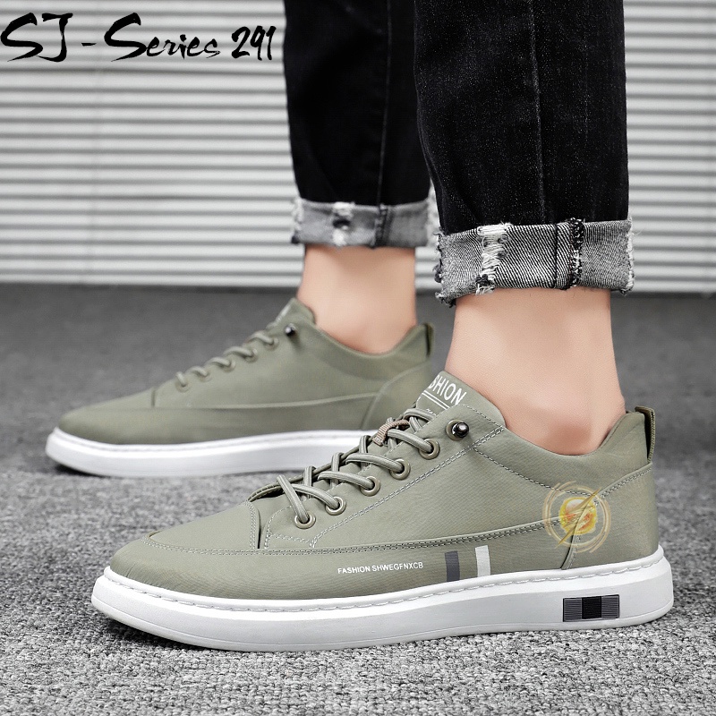 [JWALK] Sepatu Sneakers Pria Kasual Tali Elastis Series 2 Kualitas Premium -291