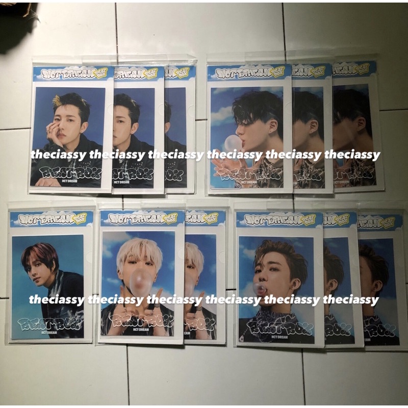 MD BEATBOX NCT Dream mark renjun jeno haechan jaemin chenle jisung