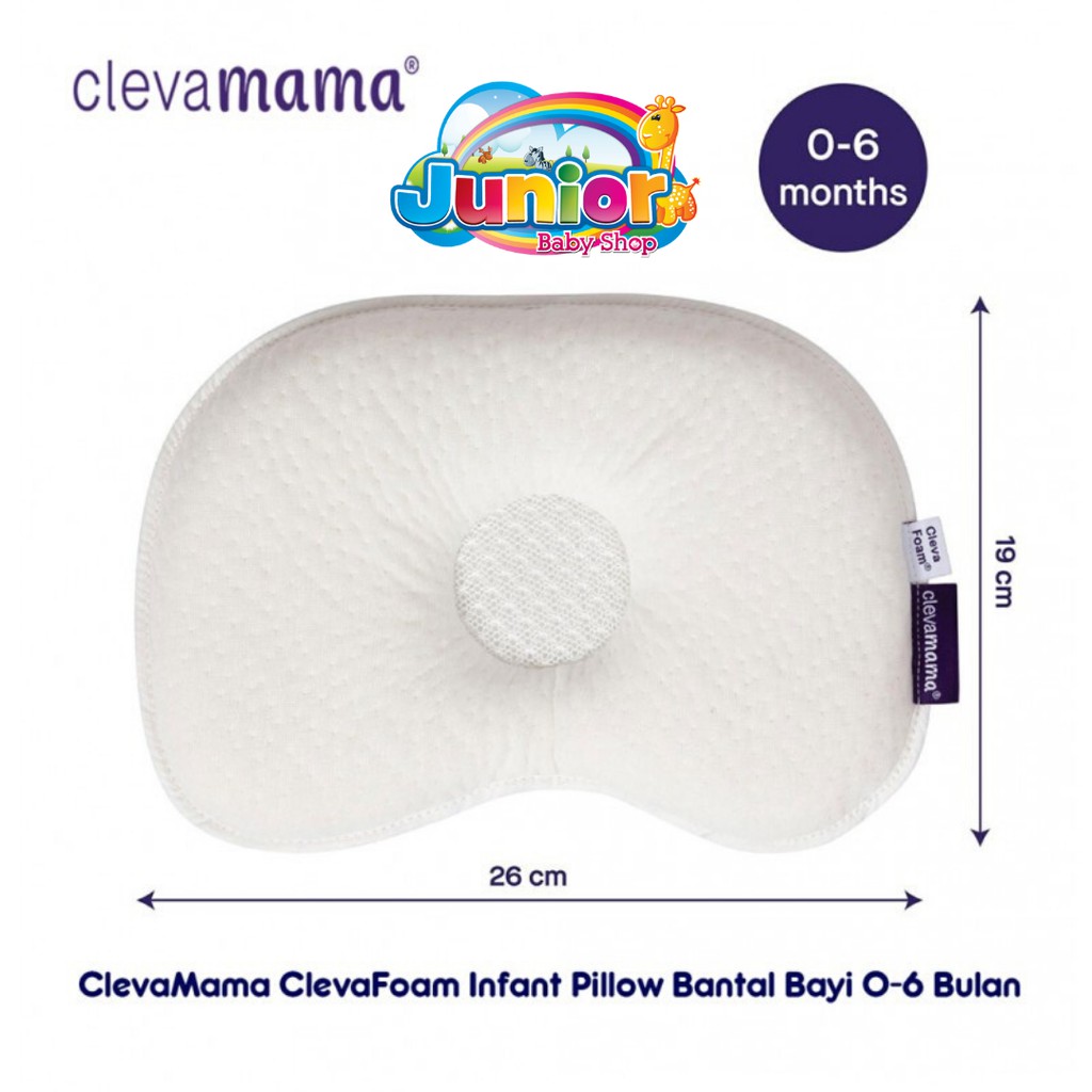 Clevamama Clevafoam Infant Pillow - Bantal