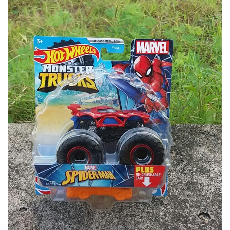 hot wheels monster truck Marvel Spider-Man