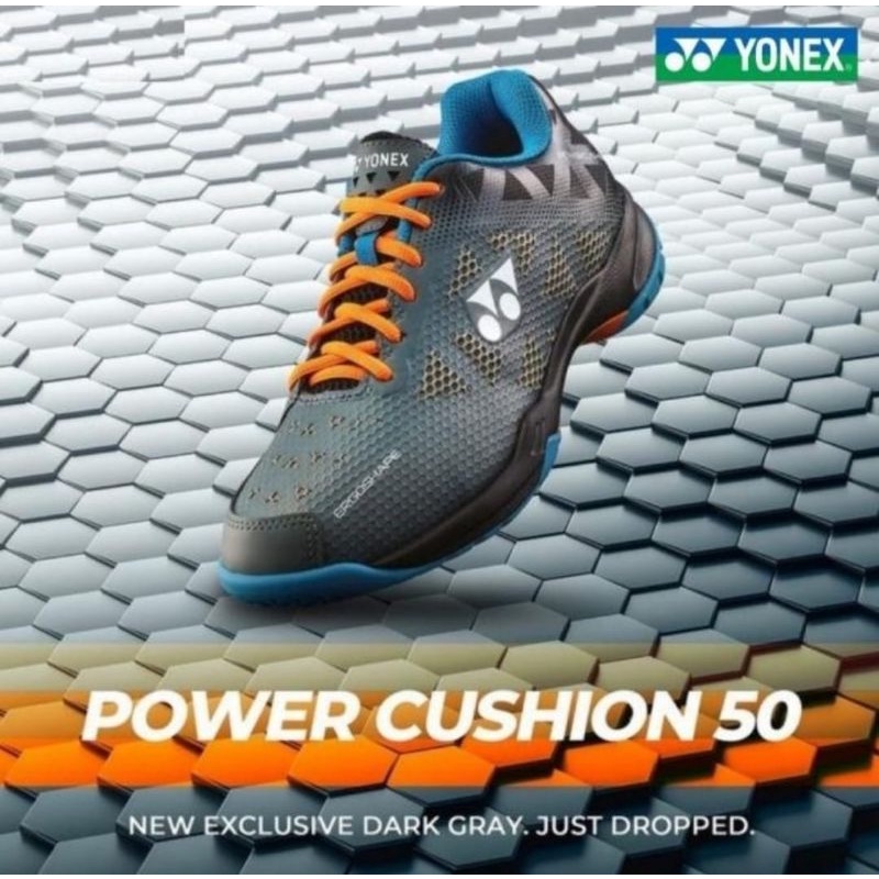 Sepatu Yonex SHB50 EX POWER CUSHION 50 BADMINTON ORIGINAL