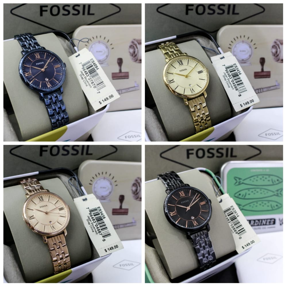JAM TANGAN PRIA WANITA | RANTAI | KULIT | KARET | MURAH | WANITA F0*SIL ES 3435 ES 4094 ES 3434 ES 3
