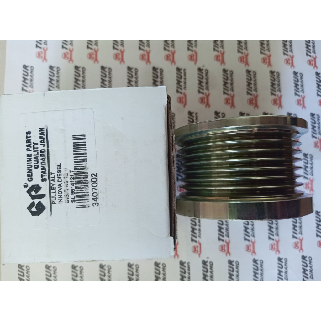 Pulley Alternator Toyota Innova Dsl / Fortuner &quot;Std&quot; Bibir As12