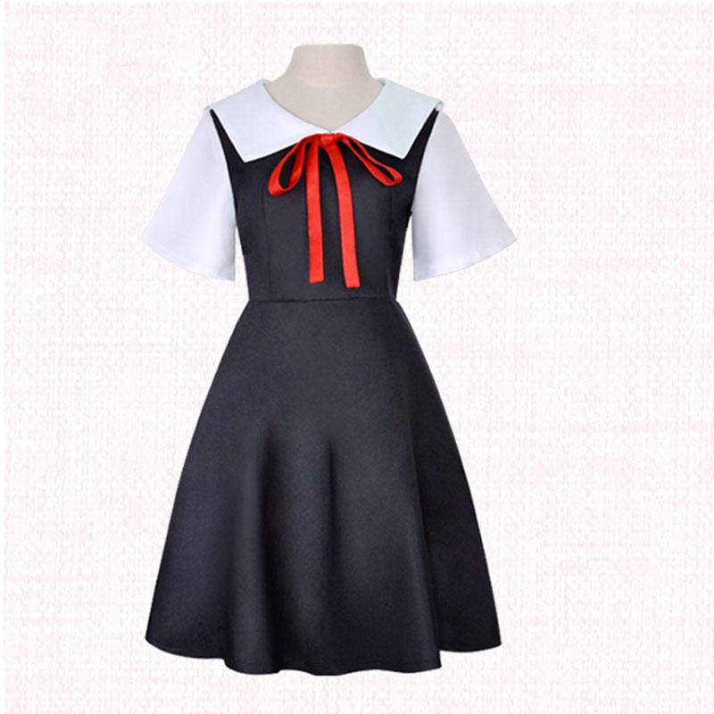 【Wetrose】Kaguya-sama: Love Is War Women's Shinomiya Kaguya Fujiwara Chika Cosplay Costume School Dress Uniform Set