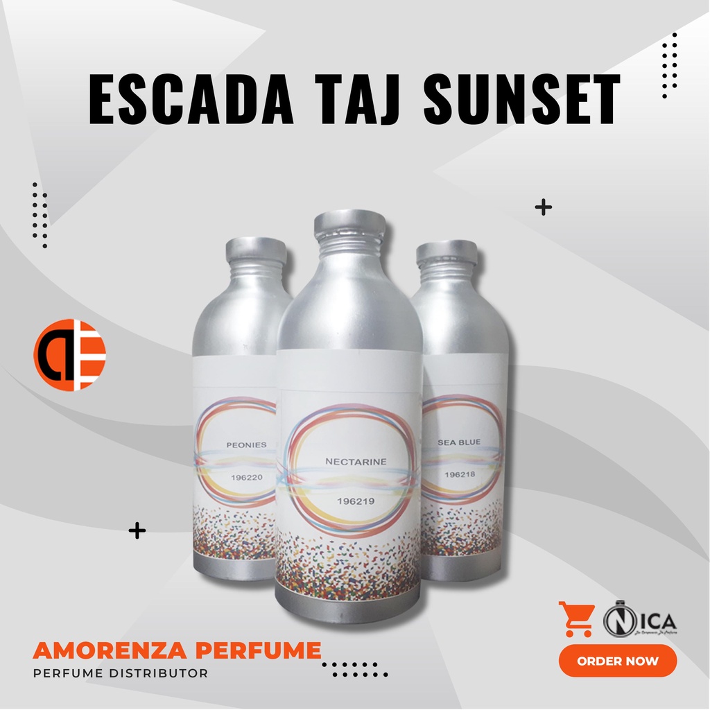 Bibit Parfum Murni ESCADA TAJ SUNSET - COUCHER Nica Fragrance 250ml Segel Pabrik