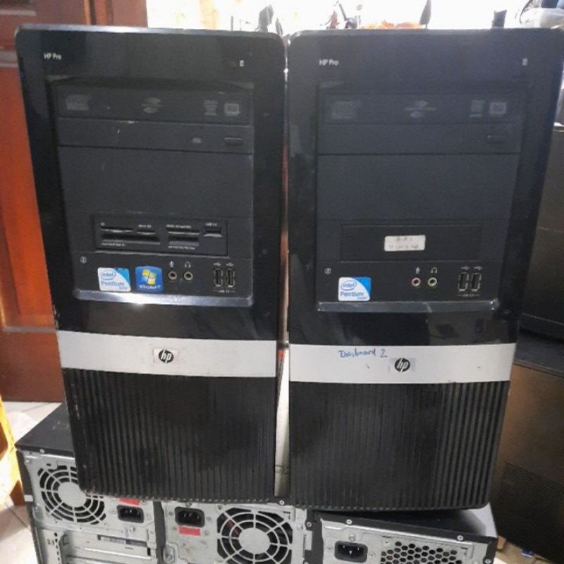 Cpu Pc Built Up Core 2 Duo Ram 4Gb Lenovo Hp Acer