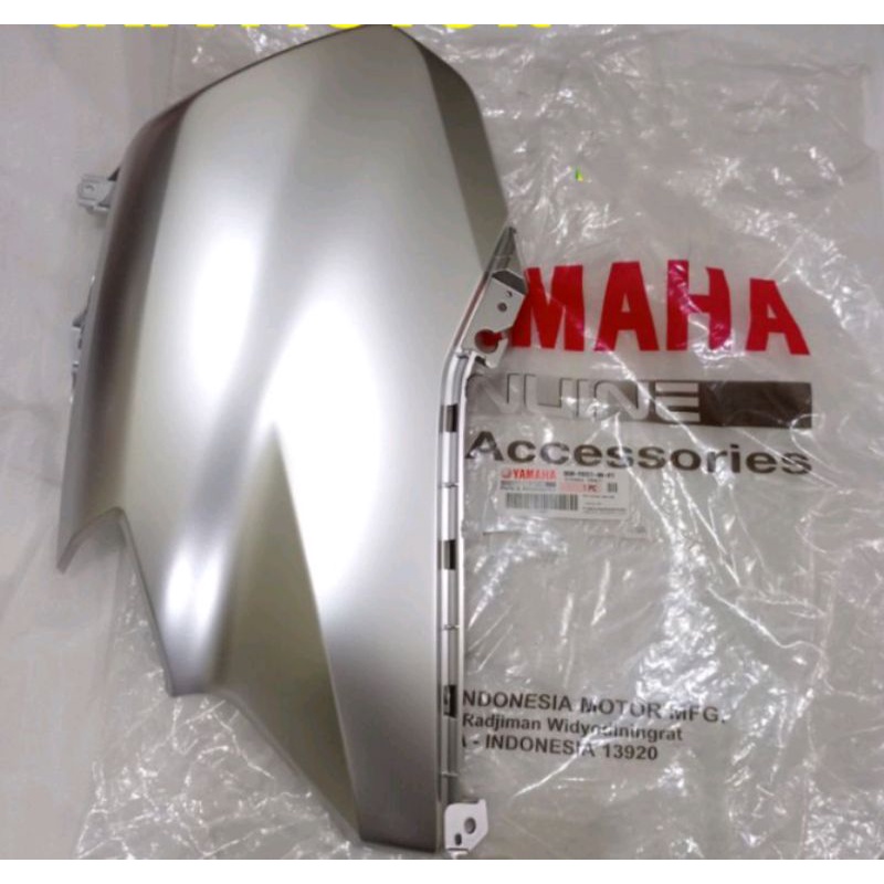 SAYAP DEPAN BODY COWLING NEW NMAX 2020 2021 SILVER KIRI ORIGINAL YGP