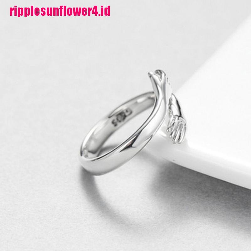 Cincin sterling silver 925 Model Terbuka Gaya retro Untuk Wanita