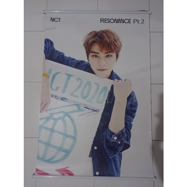 WALL SCROLL POSTER XIAOJUN NCT RESONANCE PT.2 2020 WAYV OFFICIAL MERCH