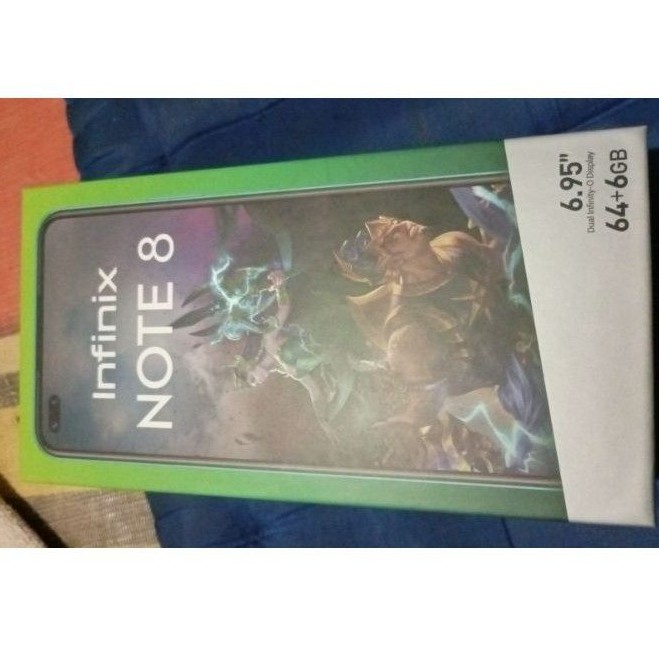 Infinix Note 8 6/64GB silver Diamond Second