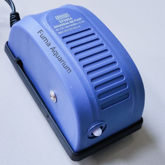 Armada SP 999A Mesin Aerator Airpump Gelembung Udara Akuarium Armada 1 Lubang