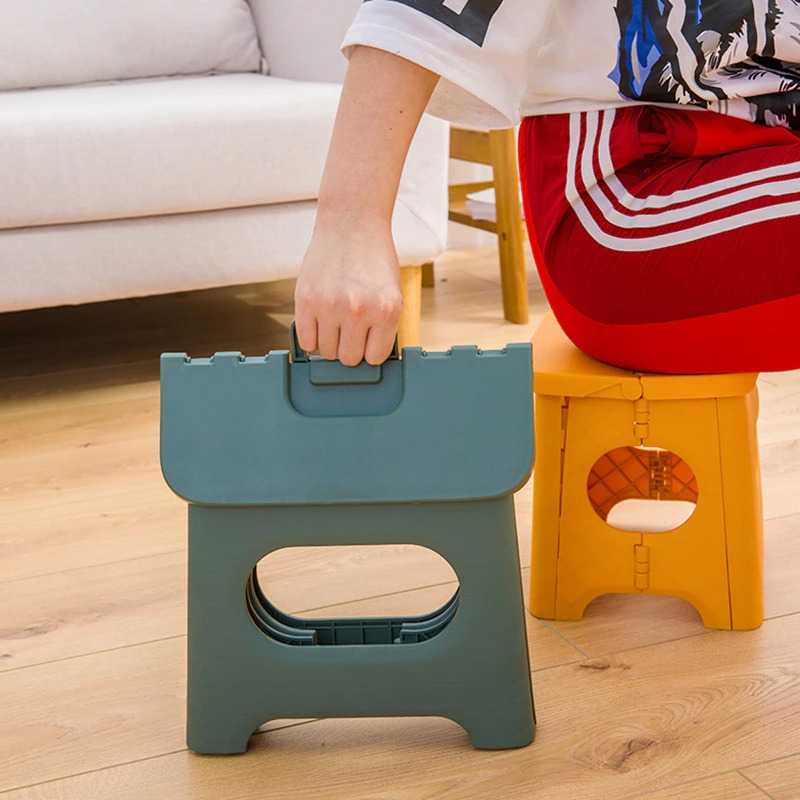 JIAMI Bangku Dapur Kamar Mandi Kursi Mini Lipat Portable - ZJY2