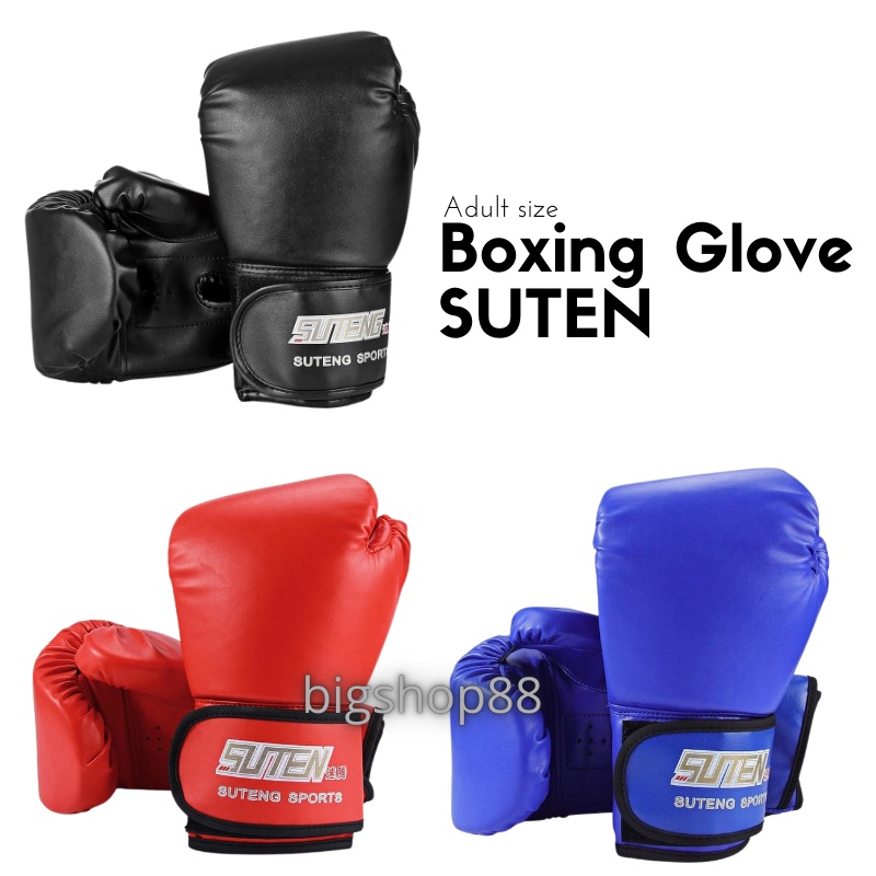 Sarung Tinju MMA Gloves Boxing Muay Thai Fighting Training SUTEN