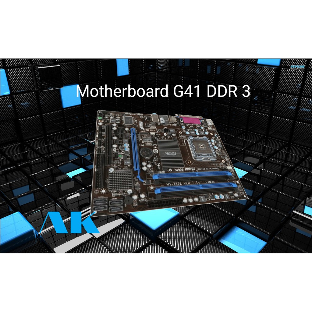 motherboard intel g41 lga 775 ddr3 second