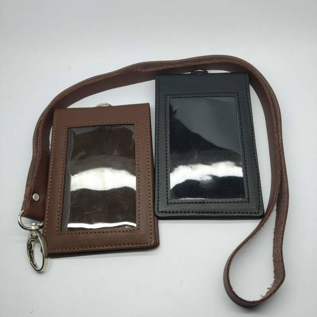 

Name Tag Kulit Asli Id Card Holder Murah Berkualitas - 100% Kulit Asli sapi garut premium kantor