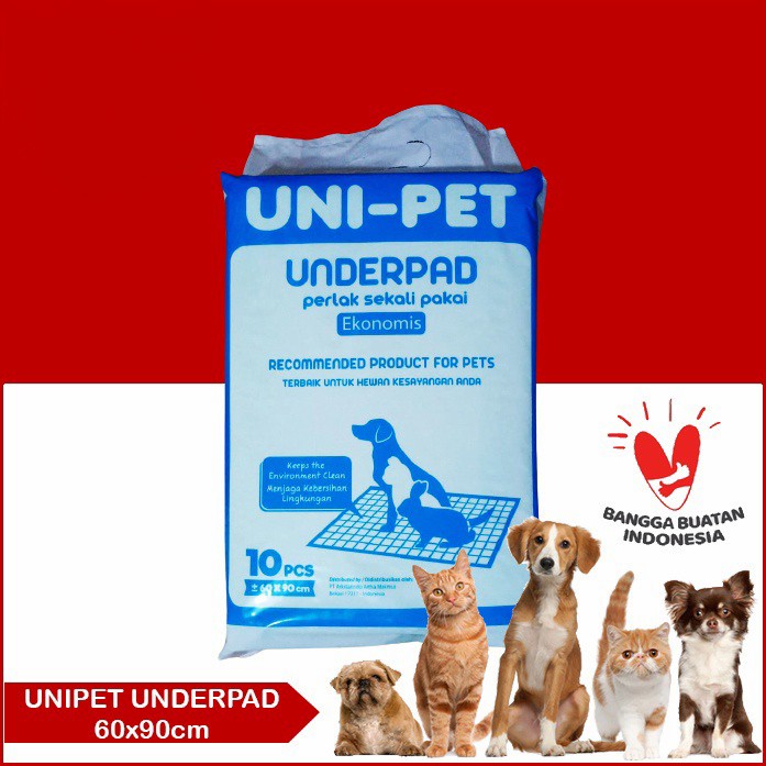 Uniped Underpad Hewan isi 10