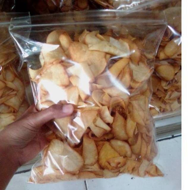 

Keripik singkong Keju